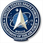 MIL143 U.S. Space Force Seal Military Magnet